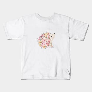 Flower hedgehog Kids T-Shirt